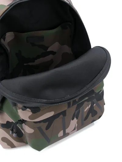 valentino camo backpack