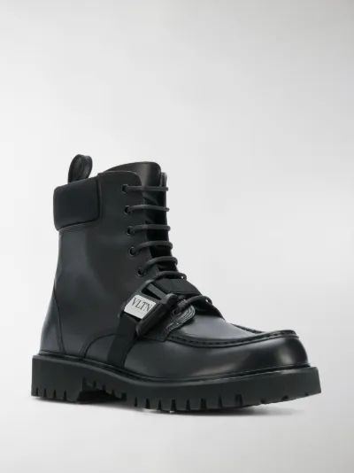 valentino vltn combat boots