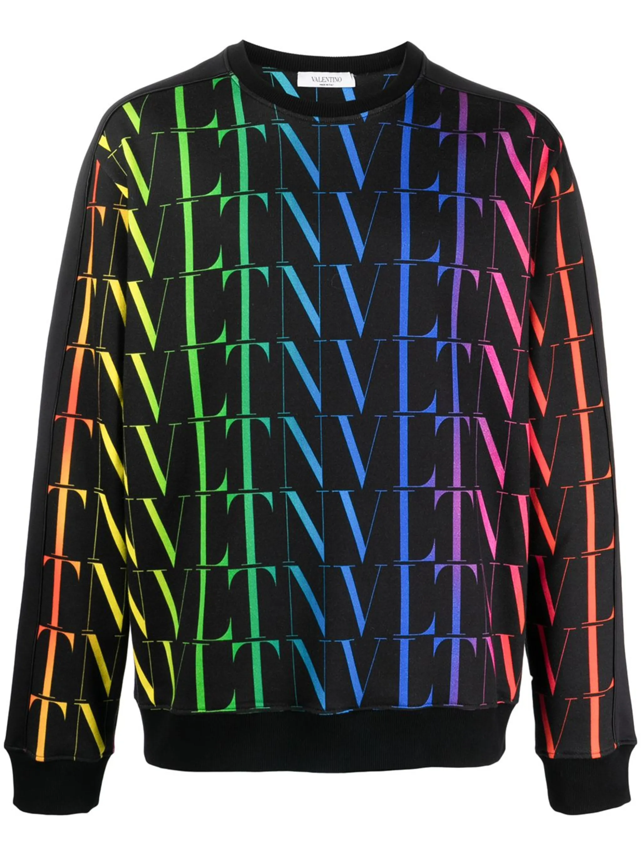 Valentino Garavani VLTN rainbow crew-neck sweatshirt