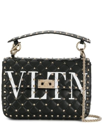 valentino bag black quilted