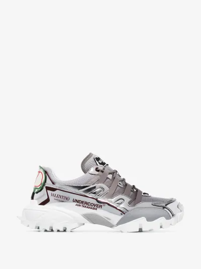 valentino sneakers silver