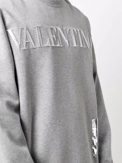 valentino sweatshirt grey