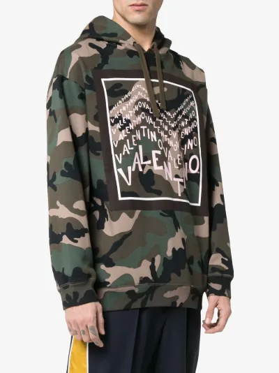 valentino camo sweatshirt