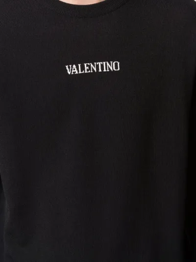 Valentino Maglione con logo nero | MODES