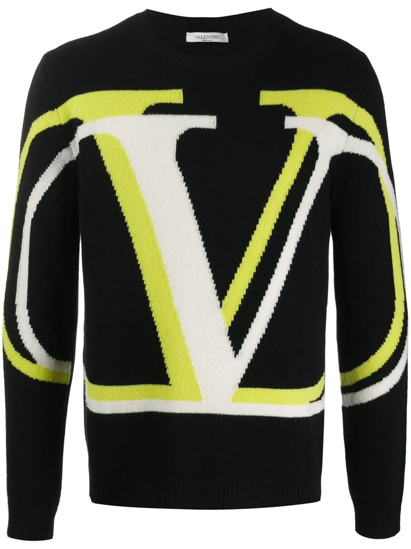 Valentino Maglione VLTN con ricamo nero | MODES