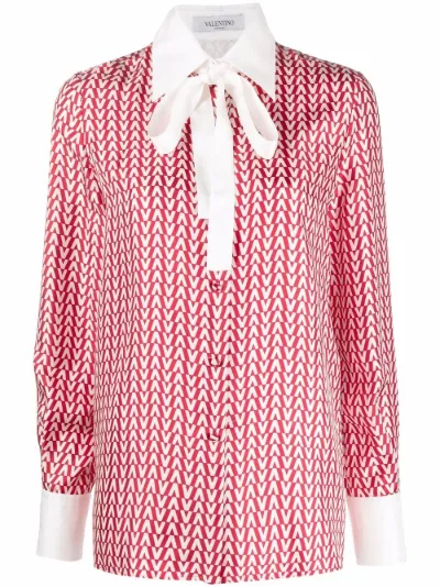 valentino silk shirt