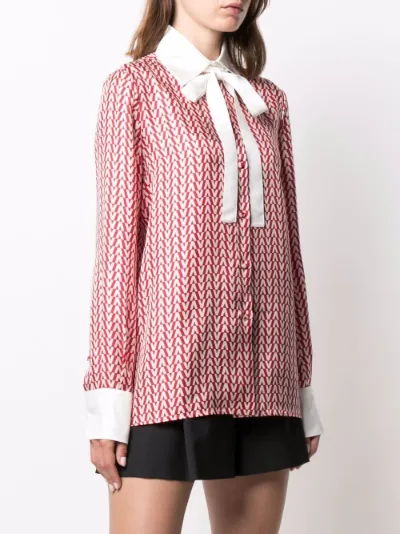 valentino silk shirt