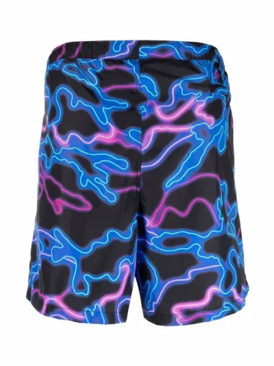 neon-print swimming shorts | Valentino 