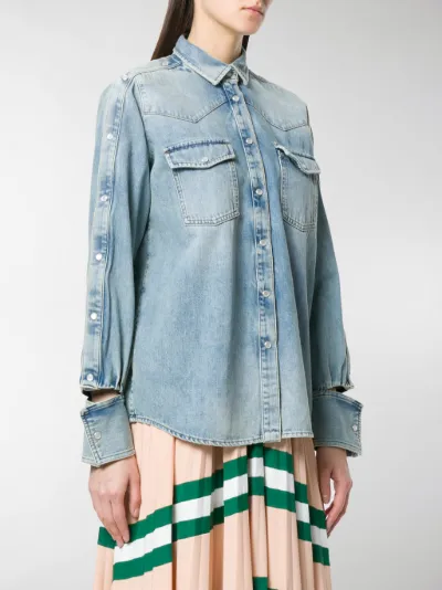 valentino denim shirt