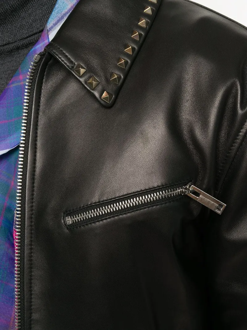 valentino rockstud jacket
