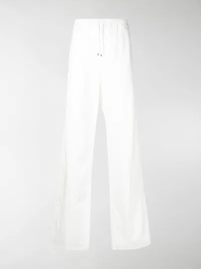 wide leg drawstring trousers