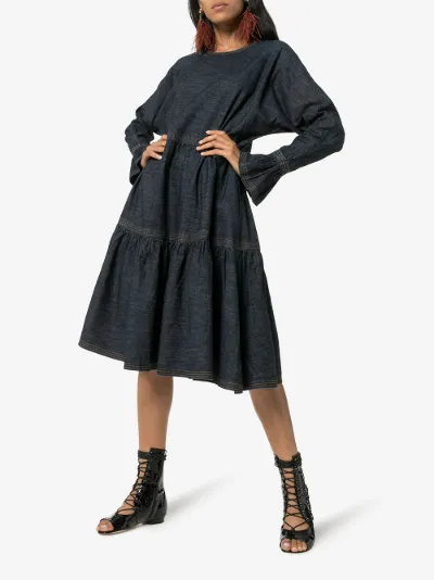 valentino denim dress