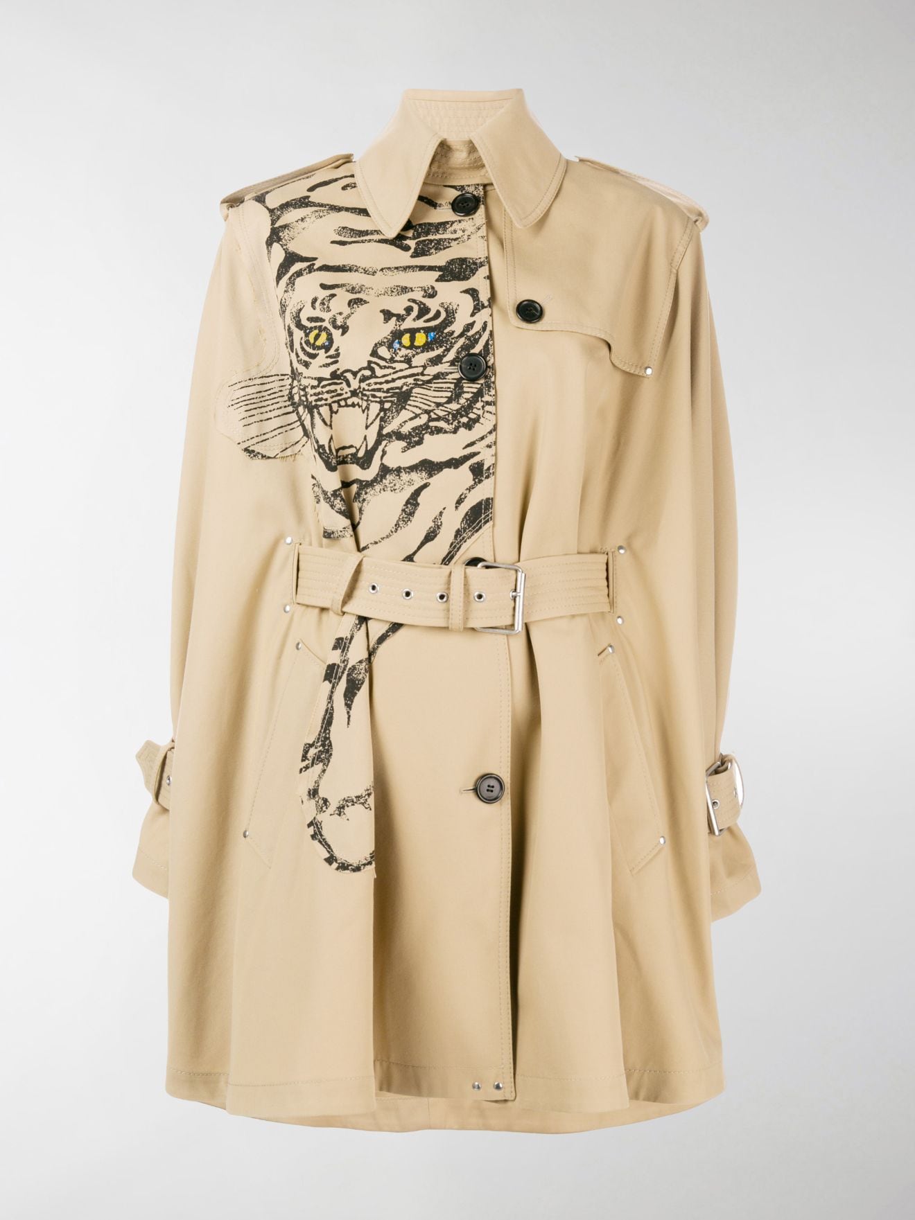 valentino tiger trench coat