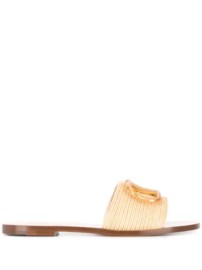 valentino flat sandals