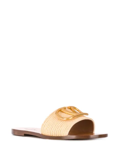 valentino garavani flat sandals