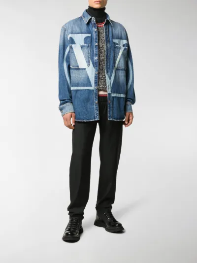 valentino denim jacket