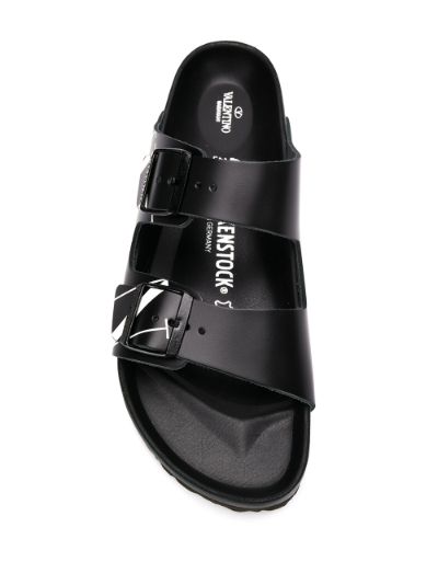 Birkenstock valentino outlet black