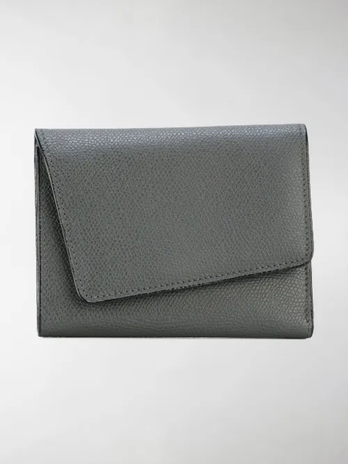 Valextra - Twist small grained wallet