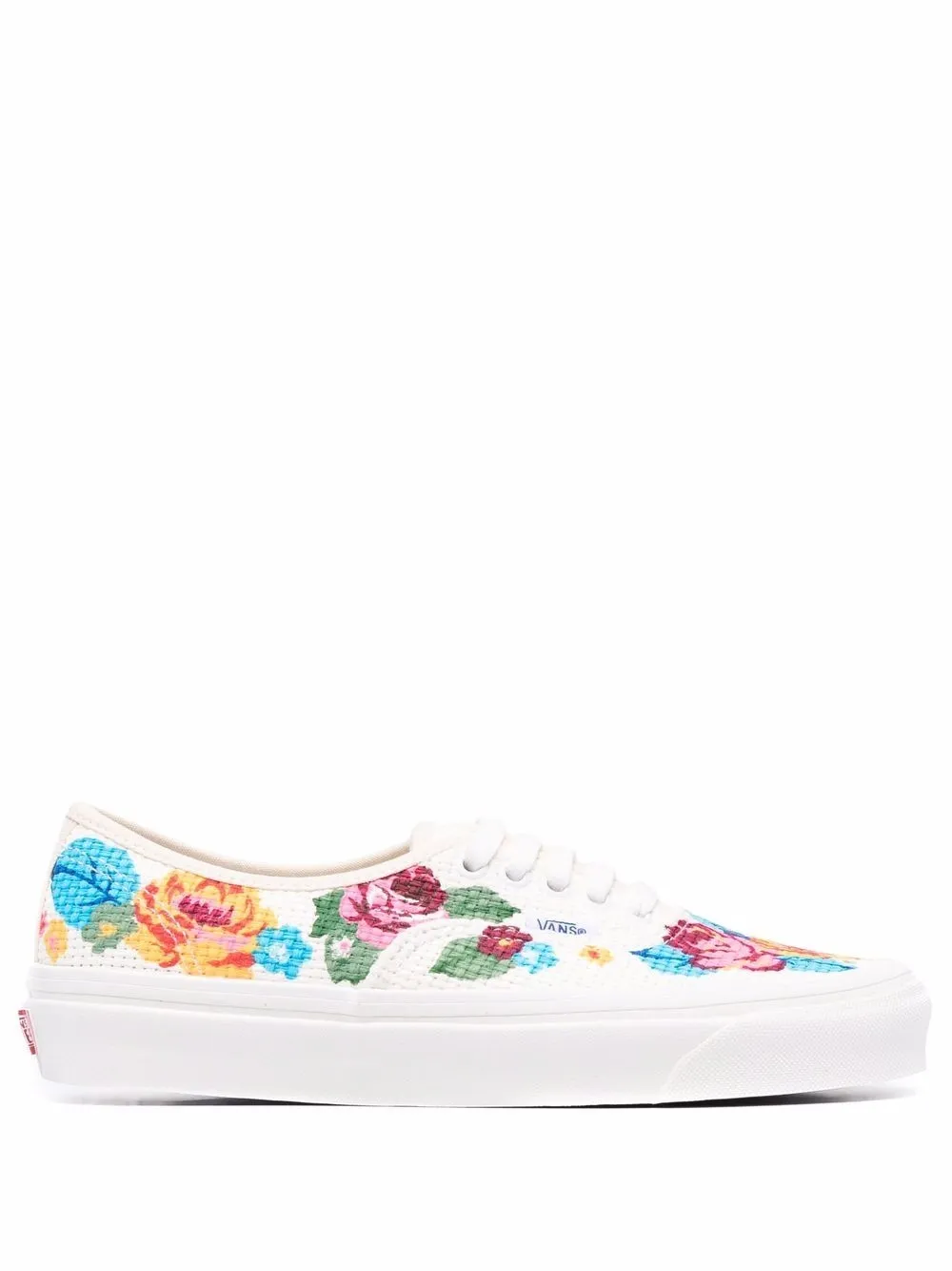 floral pink vans