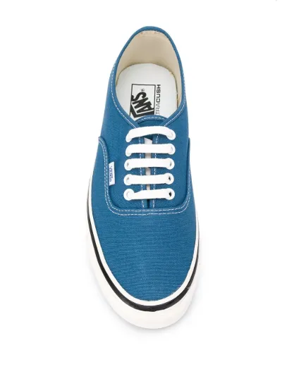 teal vans authentic