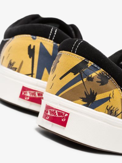 black and yellow lightning vans