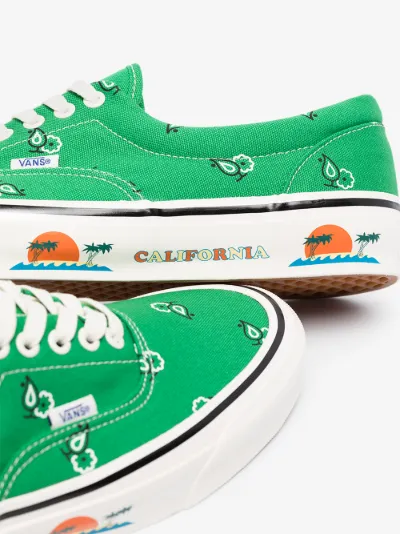 green low top vans