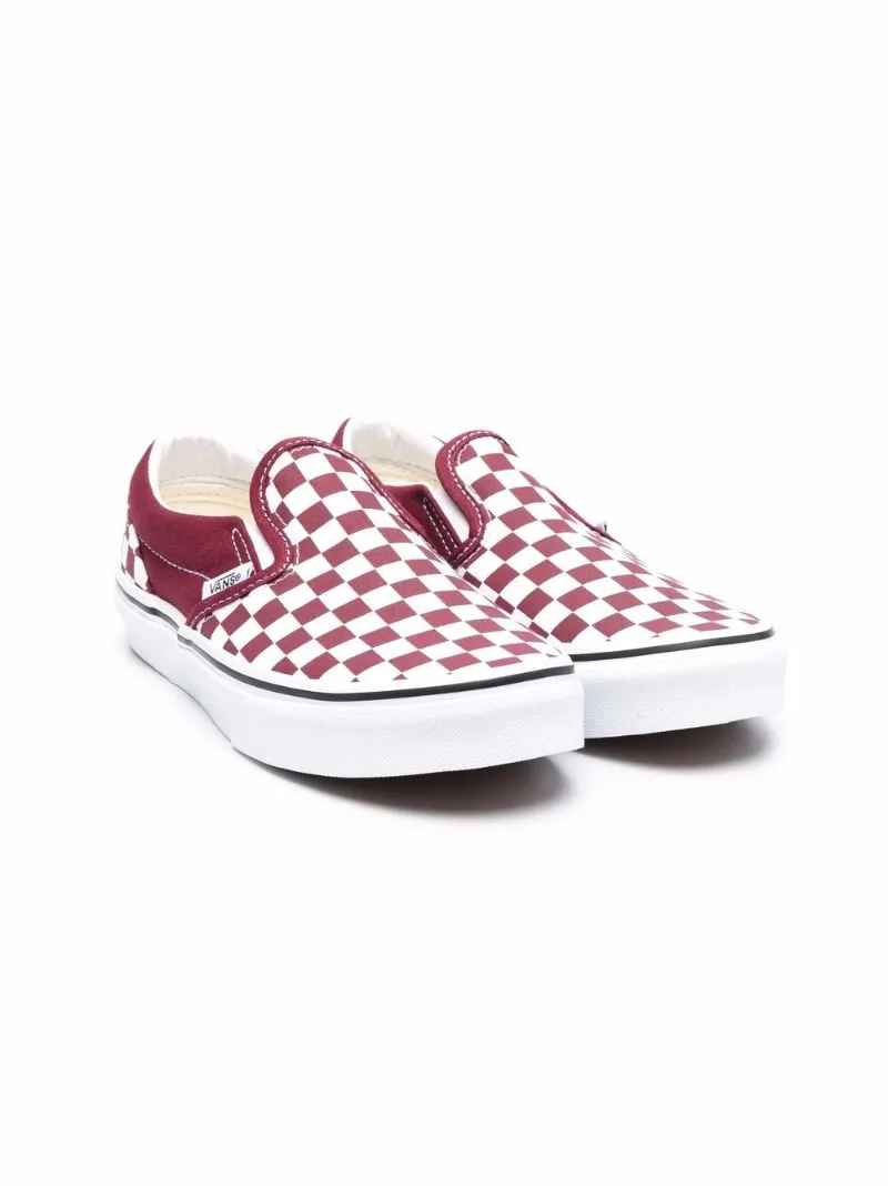 kids maroon vans