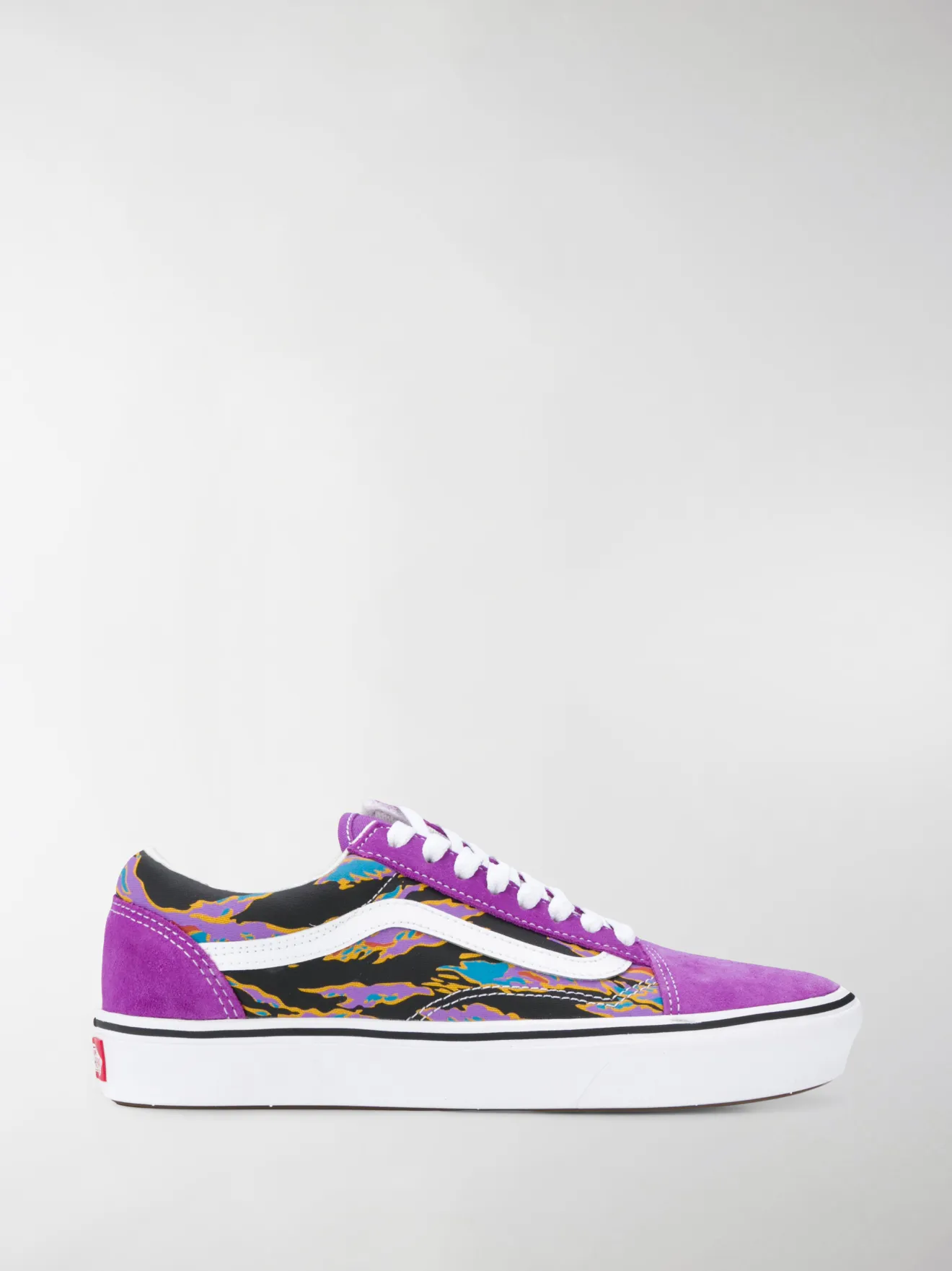 purple low top vans