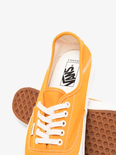 vans authentic orange