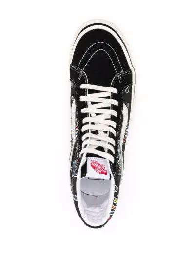 cherry vans high top