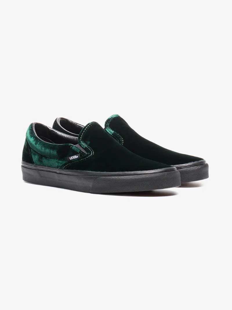 vans green velvet vans green velvet