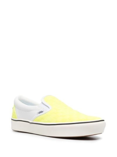 Bright yellow clearance vans slip ons