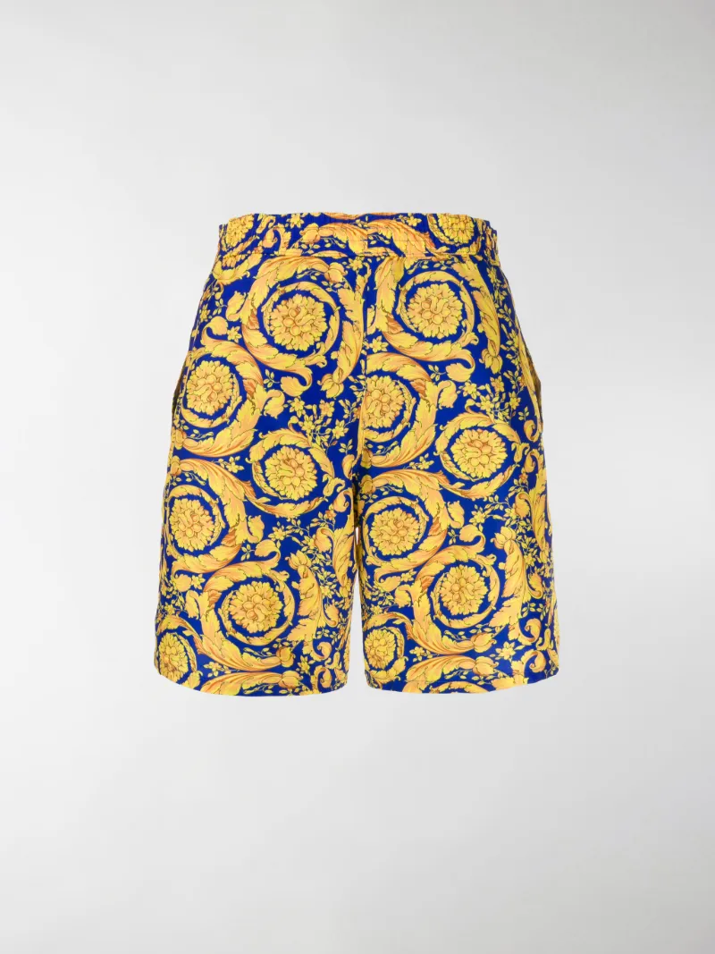 versace shorts blue