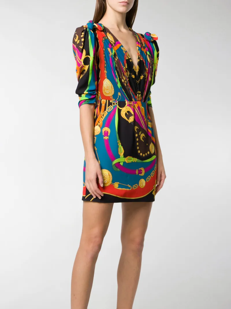 versace barocco dress