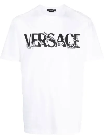 Versace Barocco Silhouette logo-print T-Shirt | Eraldo.com SI