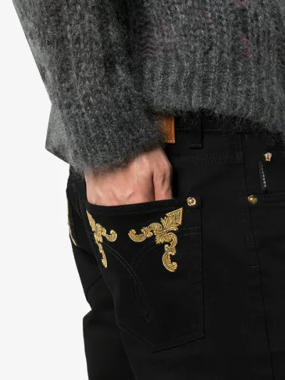 versace baroque jeans