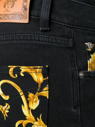 versace baroque jeans