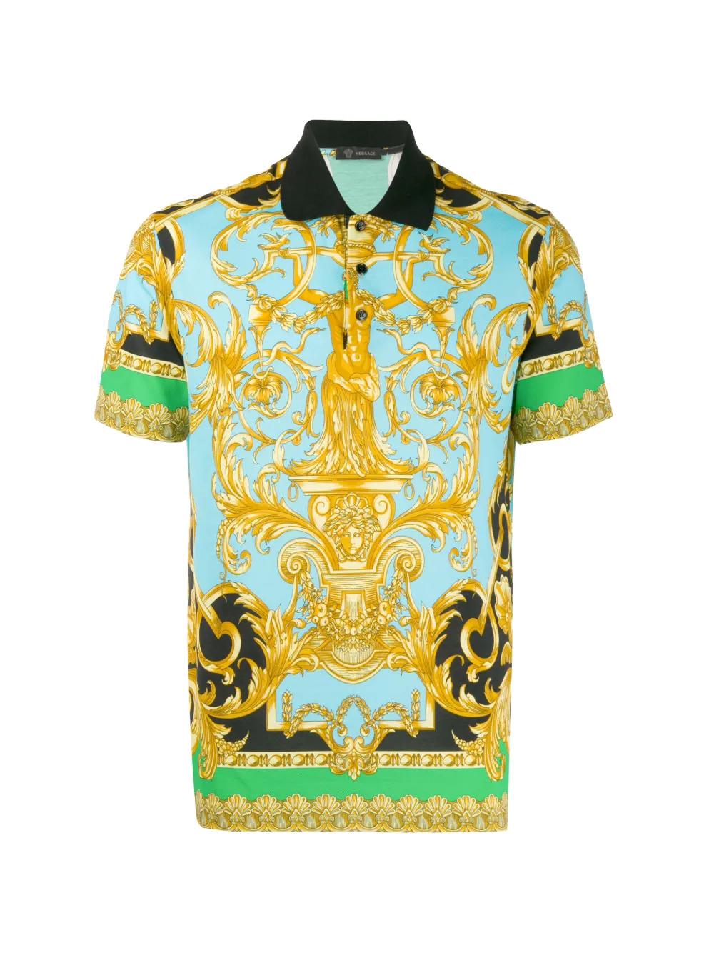 versace baroque polo shirt