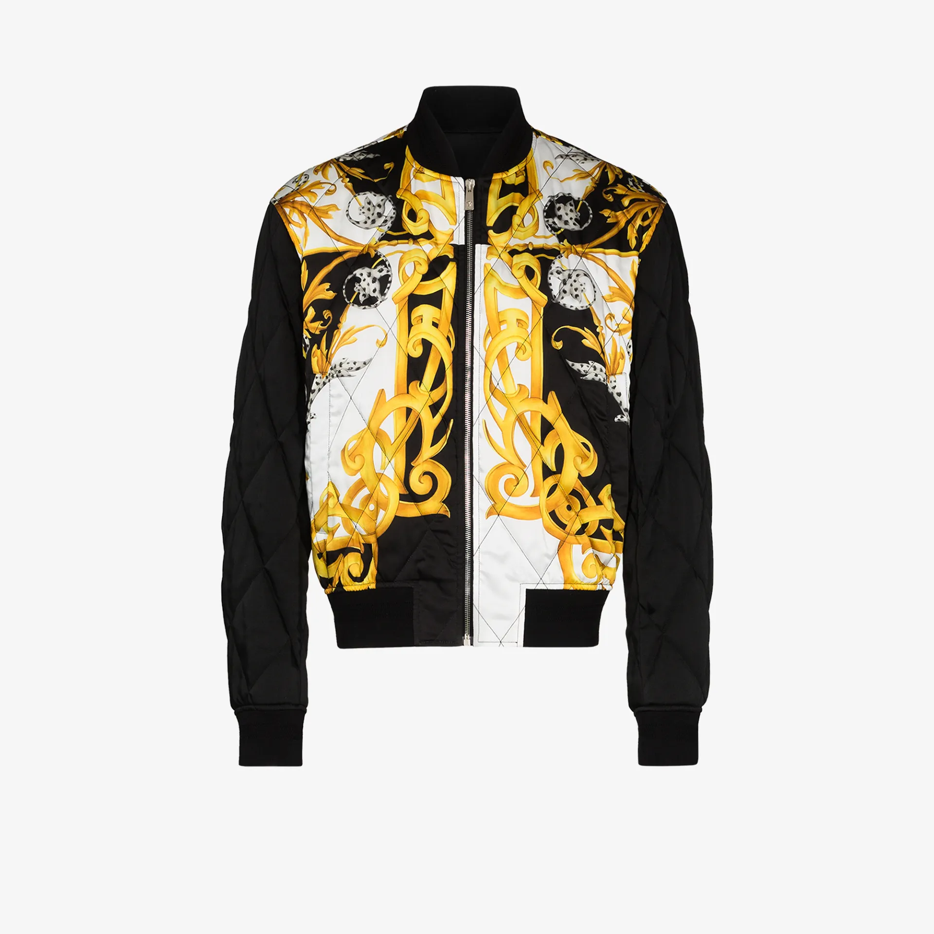 baroque bomber jacket