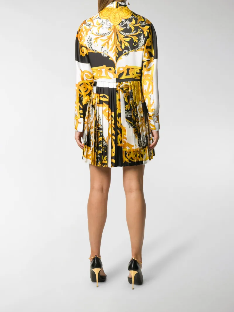 versace style shirt dress