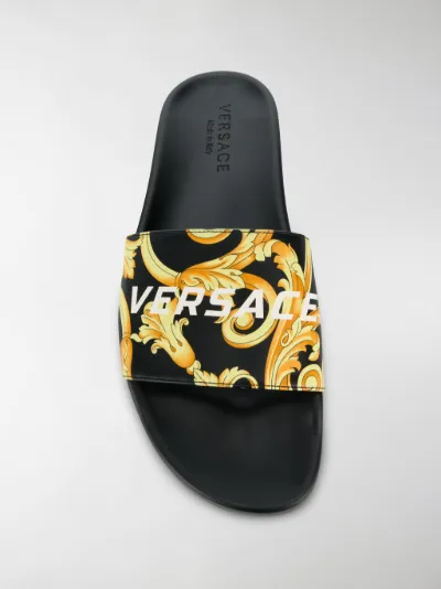 versace baroque slides