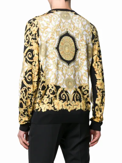 Baroque print online sweatshirt