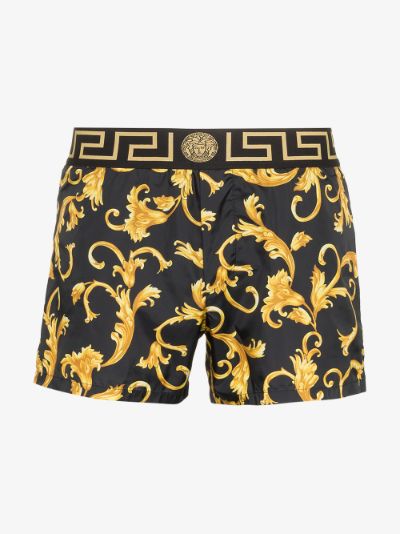 versace style swim shorts