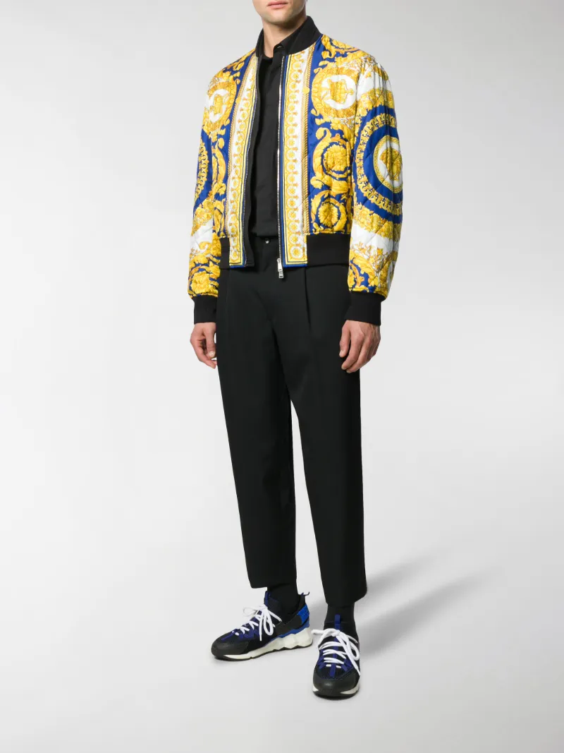 versace baroque bomber