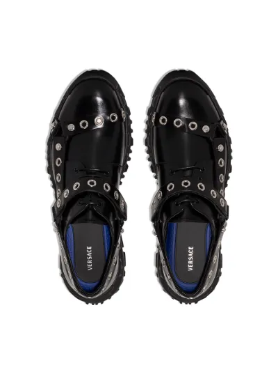 versace derby shoes