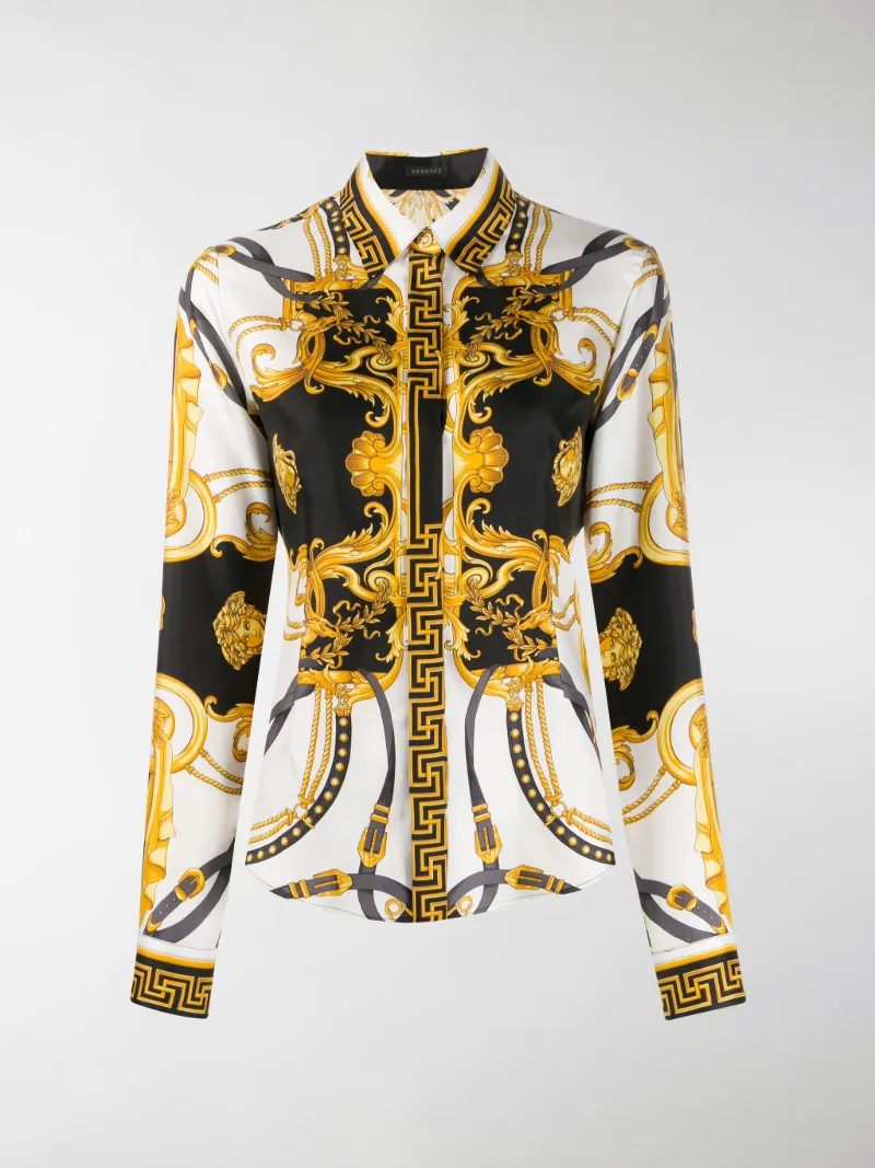 camicia stile versace