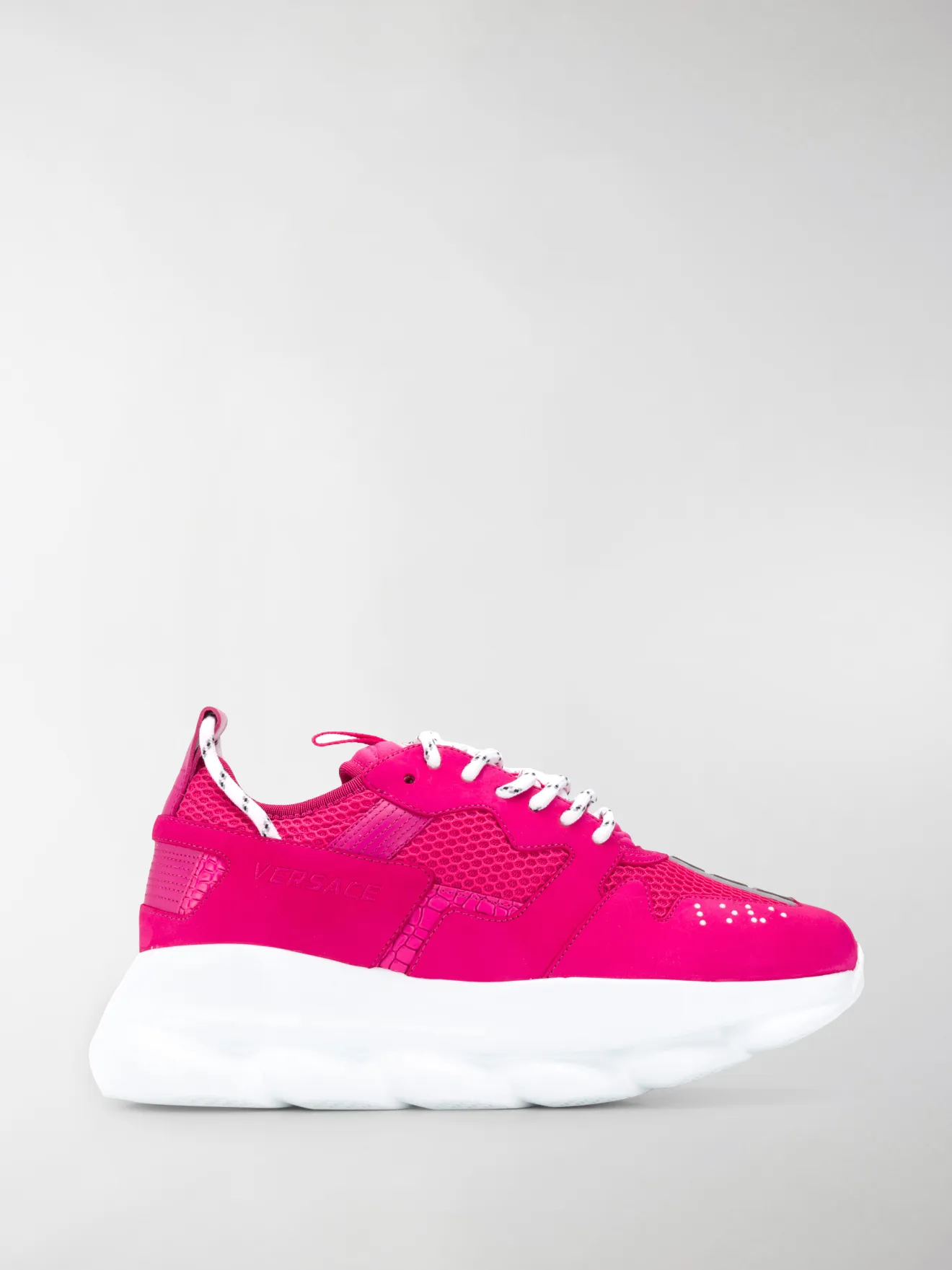 pink versace slippers