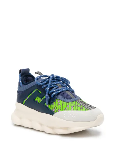 chain reaction sneakers blue