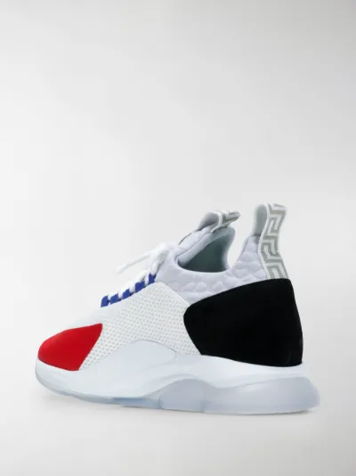 versace cross chainer sneakers