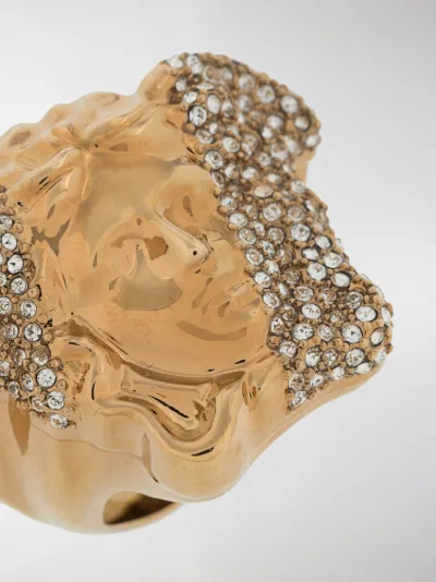 versace crystal ring